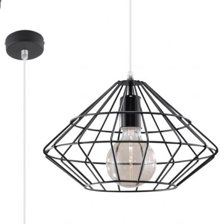 Pendant lamp UMBERTO black