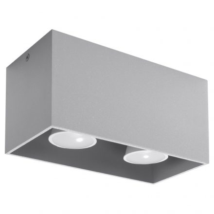 Ceiling lamp QUAD grey