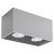 Ceiling lamp QUAD grey