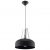 Pendant lamp CASCO black/white