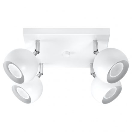 Ceiling lamp OCULARE 4 white