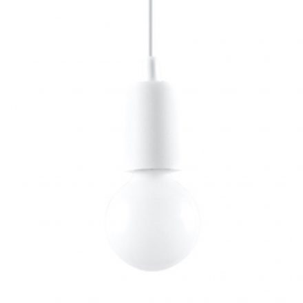 Pendant lamp DIEGO 1 white