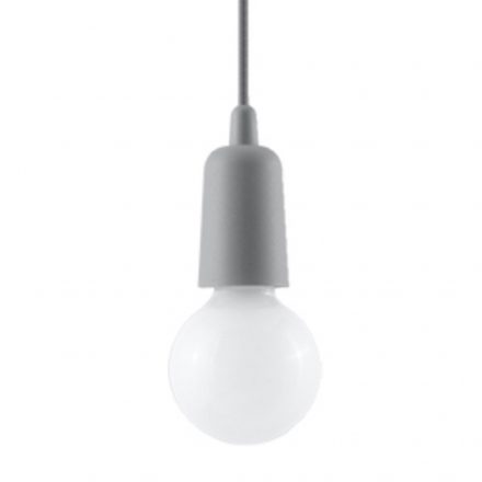 Pendant lamp DIEGO 1 grey