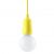 Pendant lamp DIEGO 1 yellow