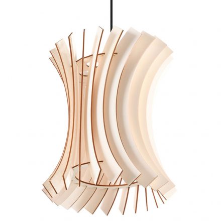 Pendant lamp ORIANA wood