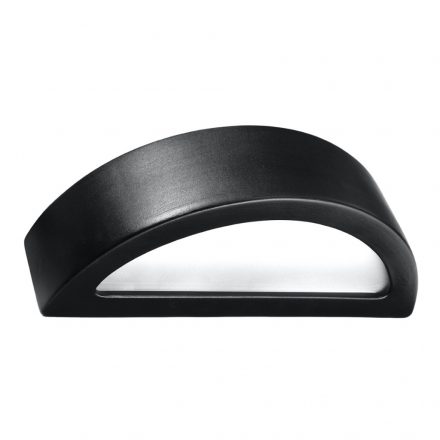 Wall lamp ceramic ATENA black