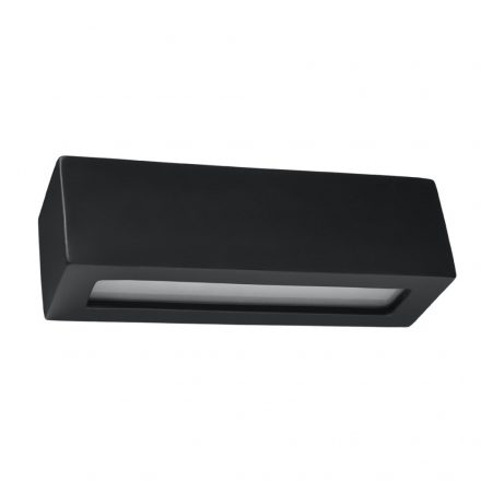 Wall lamp ceramic VEGA black