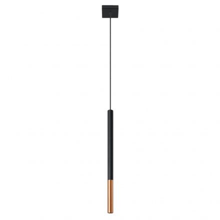 Pendant lamp MOZAICA 1 black/copper