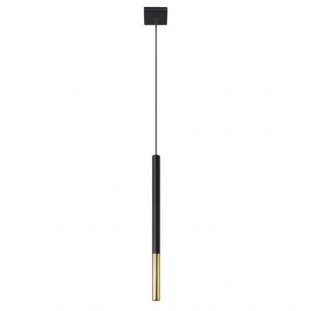 Pendant lamp MOZAICA 1 black/golden