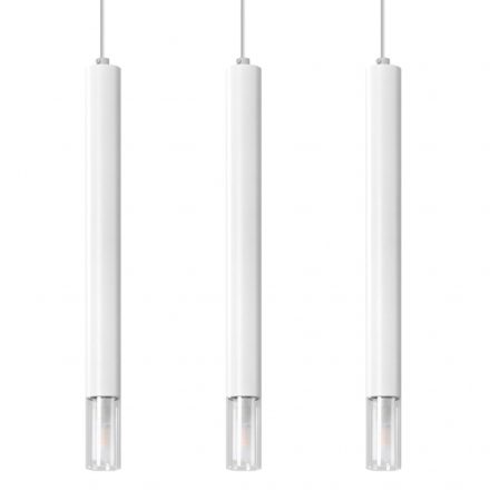 Pendant lamp WEZYR 3 white