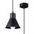 Pendant lamp TALEJA 1 black [E27]