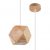 Pendant lamp WOODY natural wood