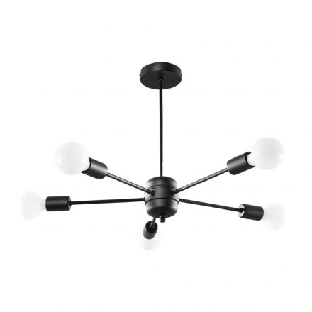 Chandelier LANGO 5 black