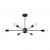 Chandelier LANGO 6 black