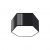 Ceiling lamp SUNDE 15 black