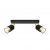 Ceiling lamp NERO 2 black/golden