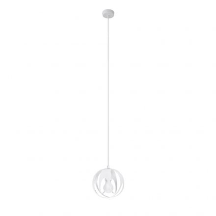 Pendant lamp TULOS 1 white