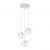 Pendant lamp TULOS 3P white