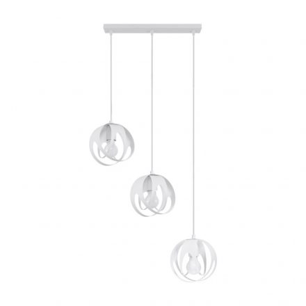 Pendant lamp TULOS 3L white