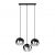 Pendant lamp TULOS 3L black