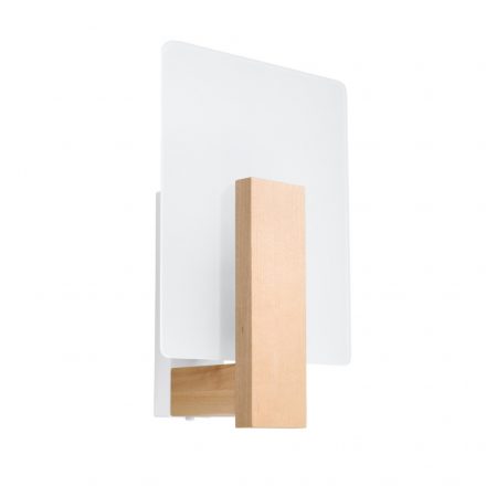 Wall lamp LAPPO natural wood