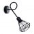 Wall lamp ARTEMIS 1S black