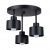 Ceiling lamp SAVAR 3 black