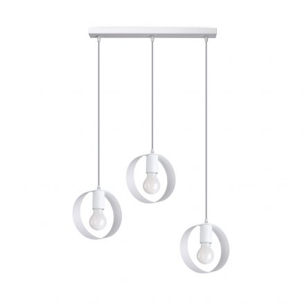 Pendant lamp TITRAN 3 biała