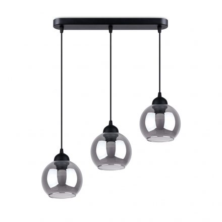 Pendant lamp ALINO 3 black