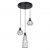 Pendant lamp SUBA 3P black