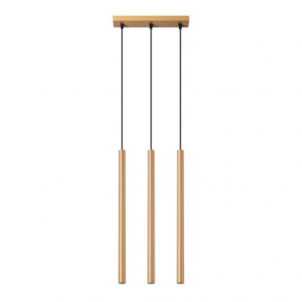 Pendant lamp PASTELO 3L gold