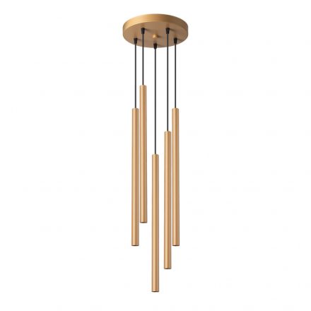 Pendant lamp PASTELO 5P gold