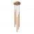 Pendant lamp PASTELO 5P gold