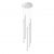 Pendant lamp PASTELO 5P white