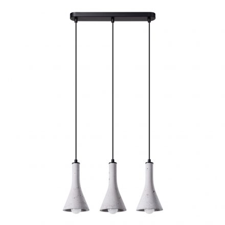 Pendant lamp REA 3L concrete