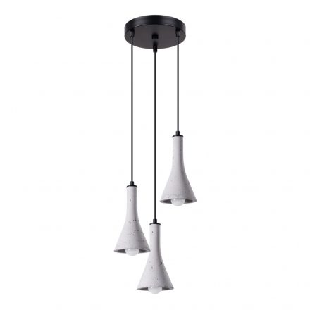 Pendant lamp REA 3P concrete