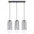 Pendant lamp BRINA 3L black