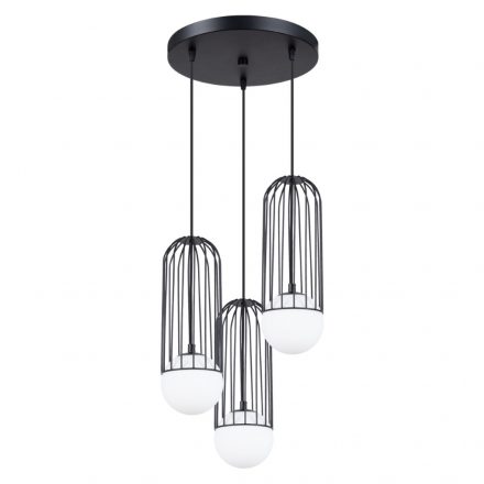 Pendant lamp BRINA 3P black