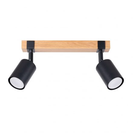 Ceiling lamp FAGER 2 black