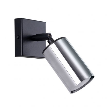 Wall lamp WINX black/chrome