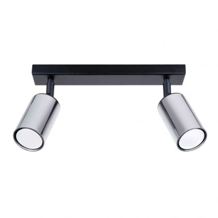 Ceiling lamp WINX 2 black/chrome