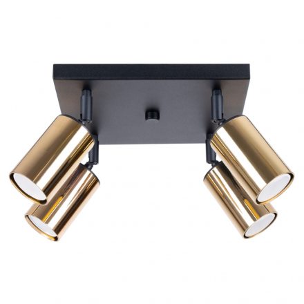 Ceiling lamp WINX 4 black/gold