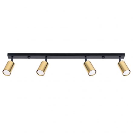 Ceiling lamp WINX 4L black/gold