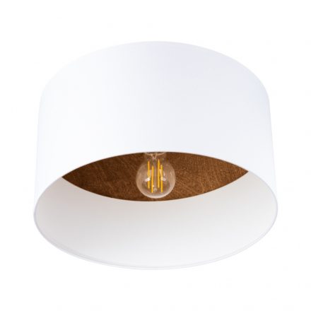 Ceiling lamp TELESTO white/dark brown