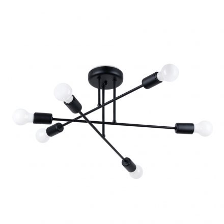 Chandelier NORAH 6R black