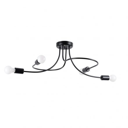 Chandelier LEVAR 4 black