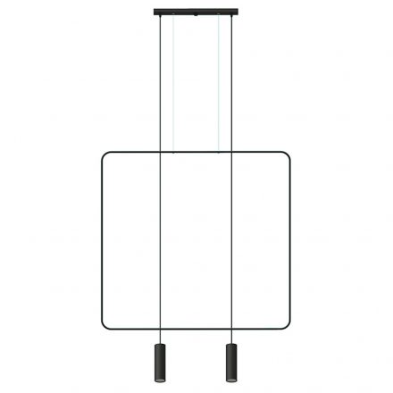 Pendant lamp RANA 2 black