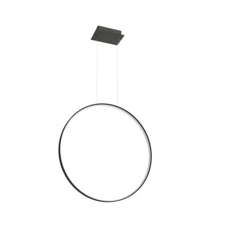 Pendant lamp RIO 78 black 4000K