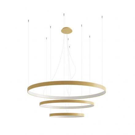 Chandelier RIO 3 55/78/110 golden LED 3000K