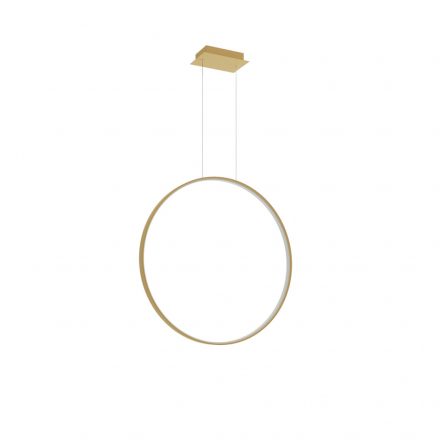 Pendant lamp RIO 78 golden LED 3000K